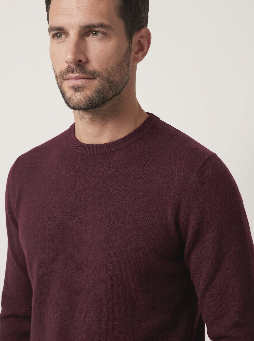Filippo De Laurentiis Maglia Uomo Lana E Cashmere Bordeaux