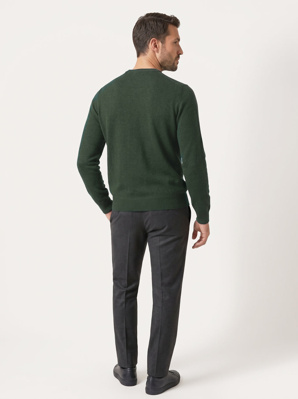 Filippo De Laurentiis Maglia Uomo Lana E Cashmere Verde