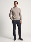 Filippo De Laurentiis Maglia Uomo Lana E Cashmere Trecce Beige Talpa
