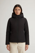 Woolrich Firth Short Parka Donna Softshell Nero