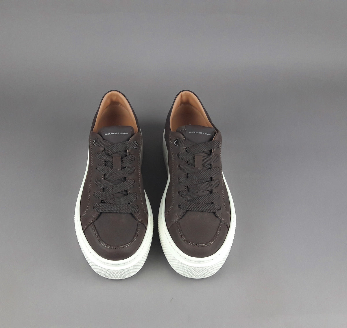 Alexander Smith Regent Uomo Pelle Marrone Scuro