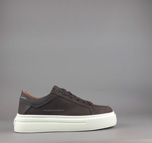 Alexander Smith Regent Uomo Pelle Marrone Scuro
