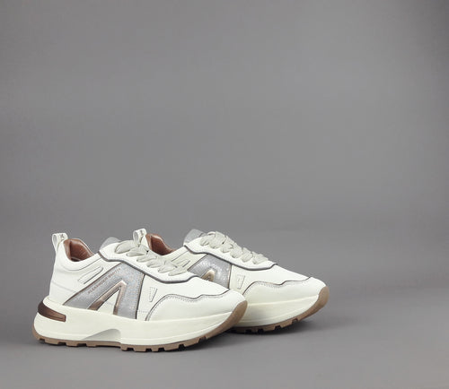 Alexander Smith Sneakers Donna Liverpool Pelle Avorio