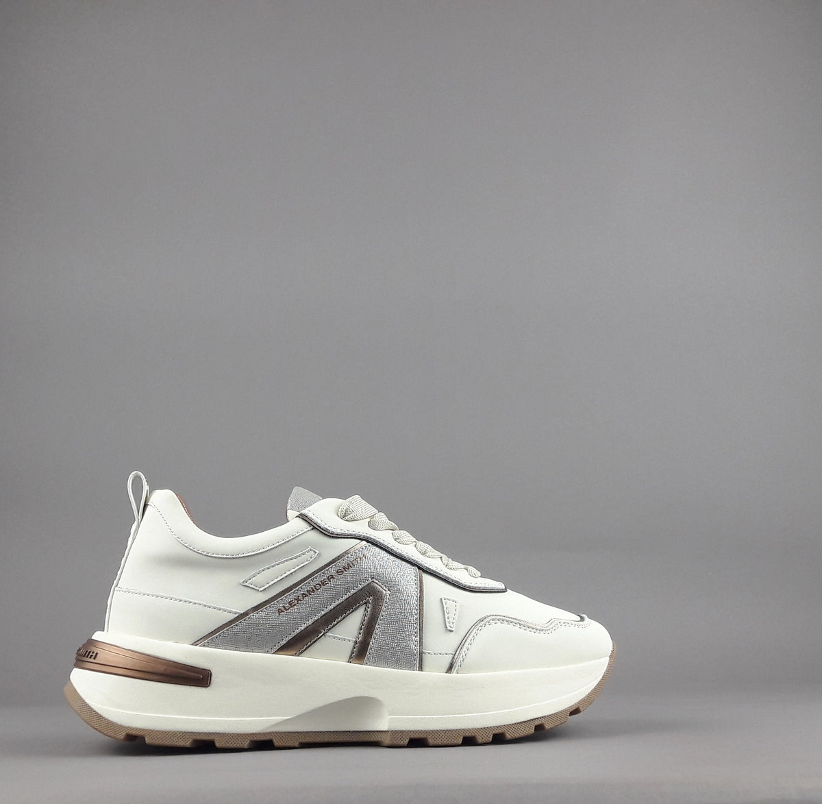 Alexander Smith Sneakers Donna Liverpool Pelle Avorio
