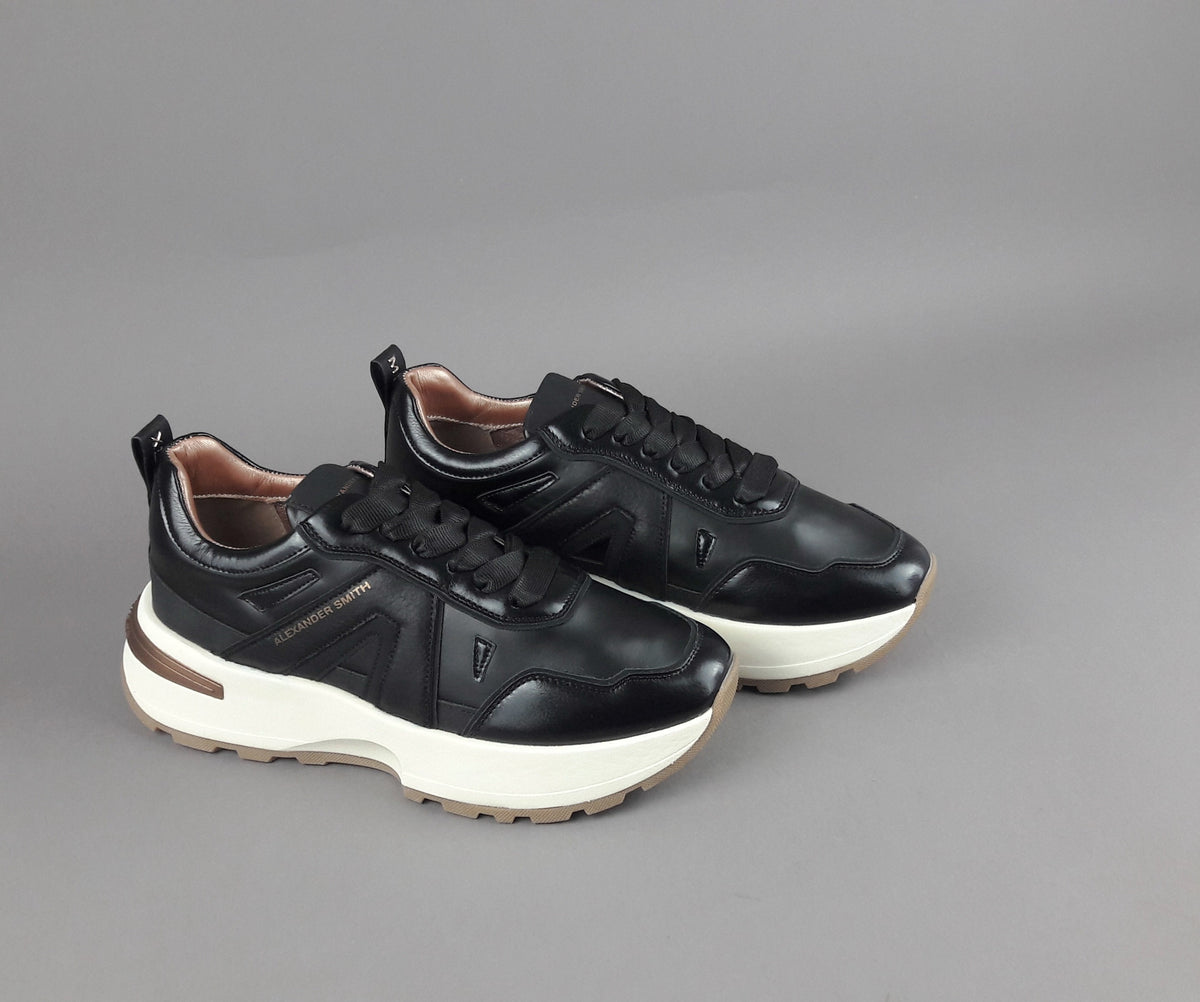 Alexander Smith Sneakers Donna Liverpool Pelle Nero