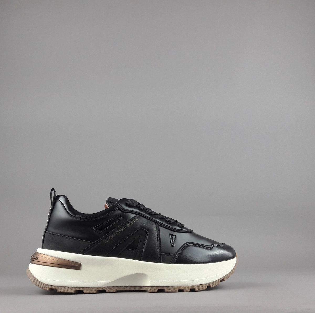 Alexander Smith Sneakers Donna Liverpool Pelle Nero