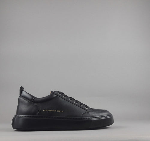 Alexander Smith Sneakers Uomo Bond Pelle Nero