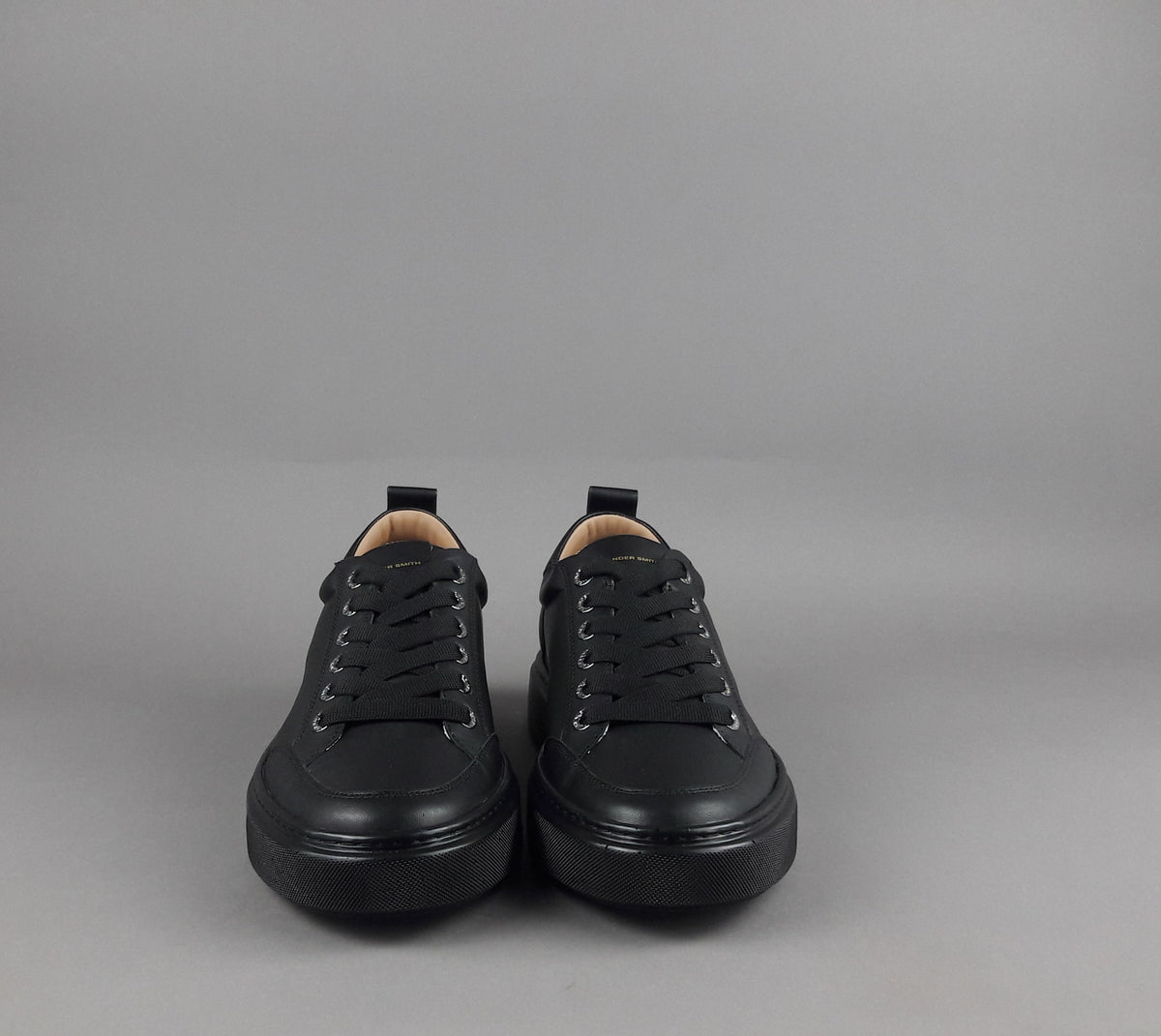 Alexander Smith Sneakers Uomo Bond Pelle Nero