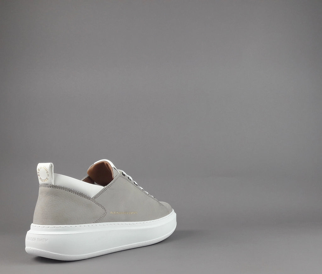 Alexander Smith Sneakers Uomo Wembley Nabuk Grigio
