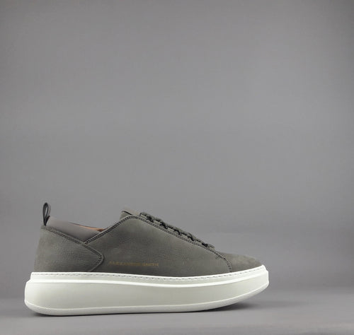 Alexander Smith Sneakers Uomo Wembley Nabuk Grigio
