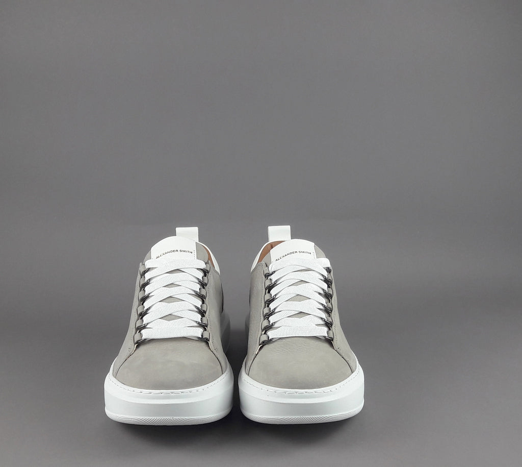 Alexander Smith Sneakers Uomo Wembley Nabuk Grigio