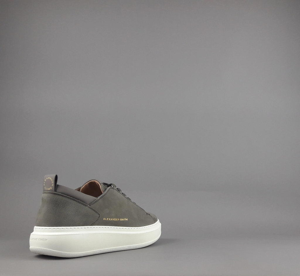 Alexander Smith Sneakers Uomo Wembley Nabuk Grigio