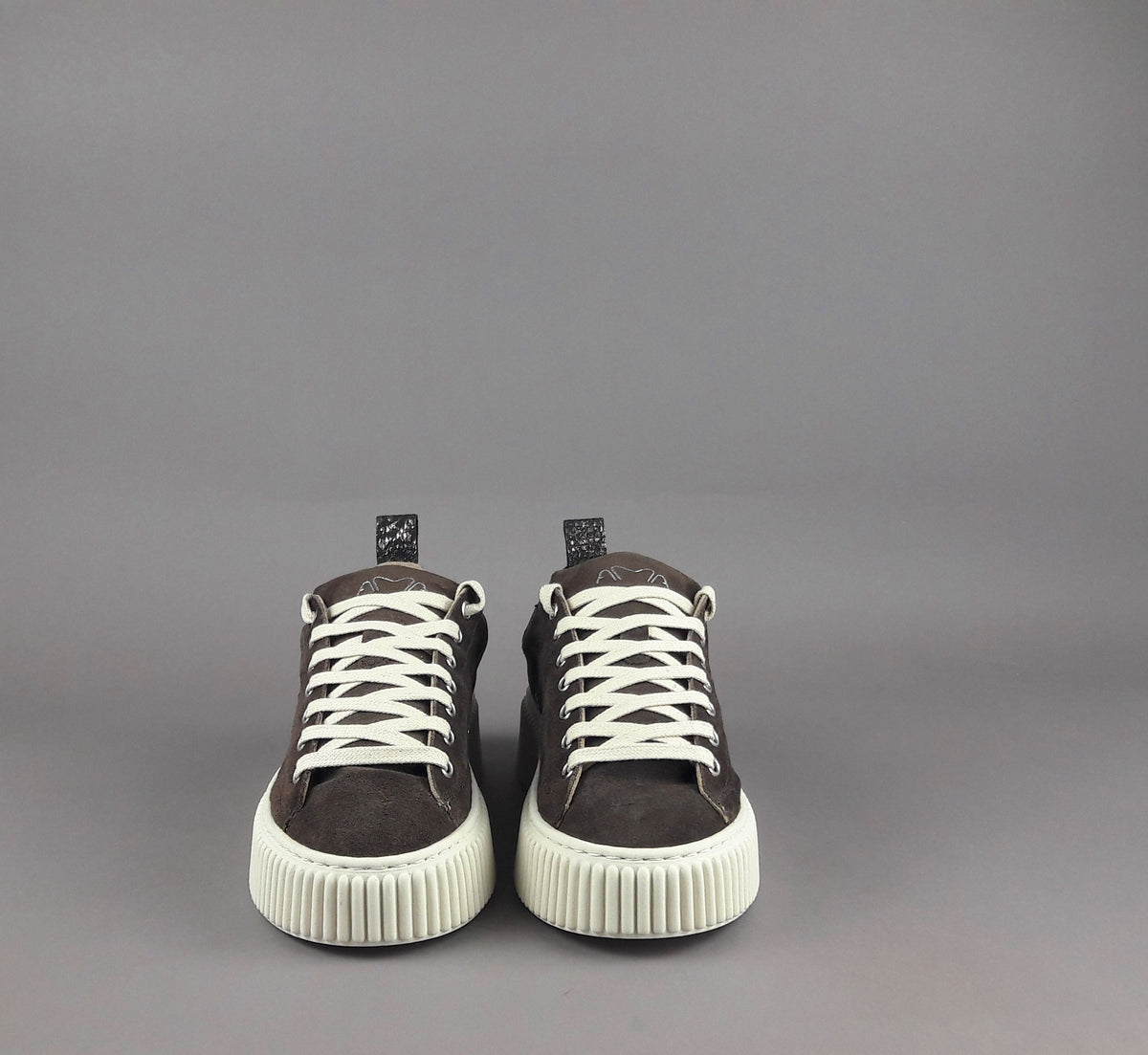Ama Brand Ndrop Donna Camoscio Marrone Scuro