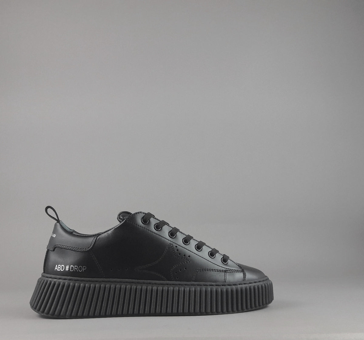 Ama Brand Ndrop Uomo Pelle Nero