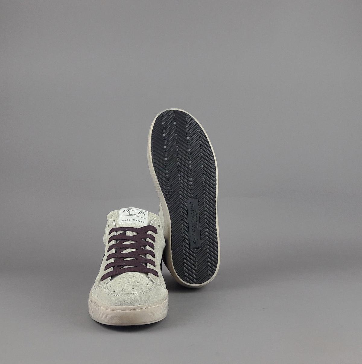 Ama Brand Slam Donna Camoscio Sabbia