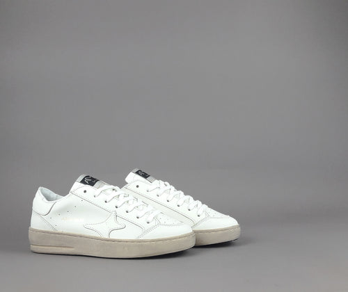 Ama Brand Slam Donna Pelle Bianco