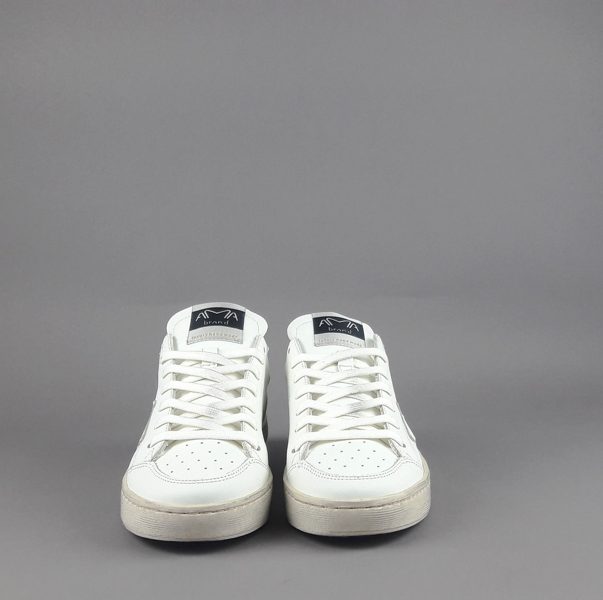Ama Brand Slam Donna Pelle Bianco