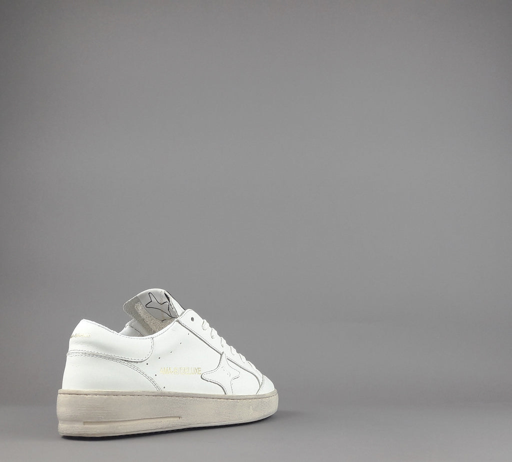 Ama Brand Slam Donna Pelle Bianco