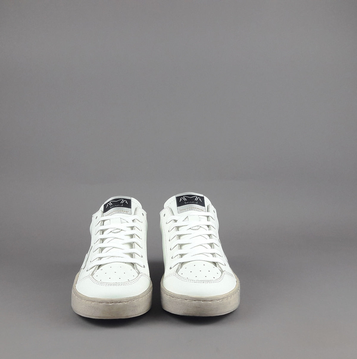 Ama Brand Slam Donna Pelle Bianco