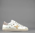Ama Brand Sneakers Donna Snk Pelle Bianco