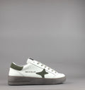 Ama Brand Sneakers Uomo Slam Pelle Bianco