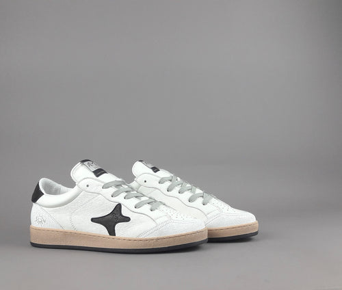 Ama Brand Sneakers Uomo Sun Pelle Bianco