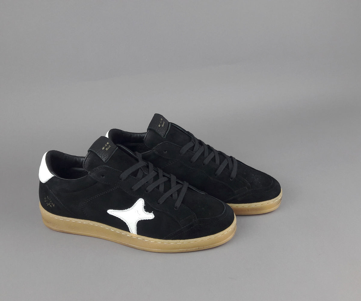 Ama Brand Sun Uomo Camoscio Nero