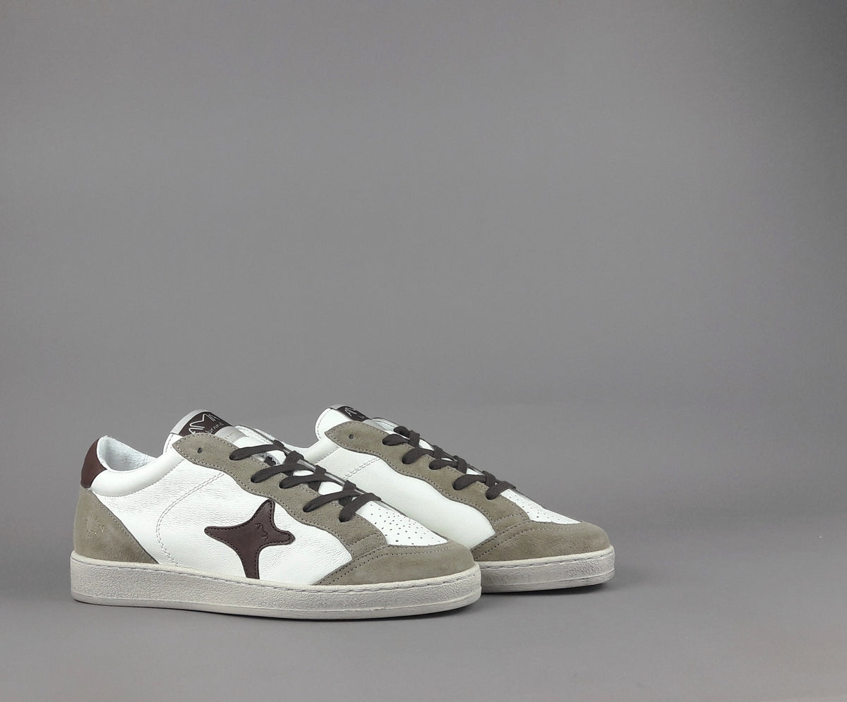 Ama Brand Sun Uomo Pelle Bianco