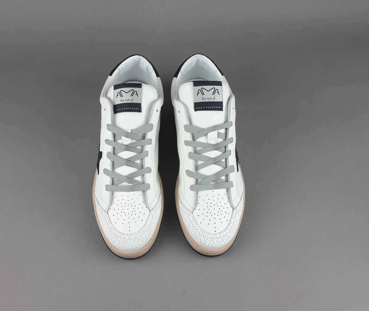 Ama Brand Sun Uomo Pelle Bianco