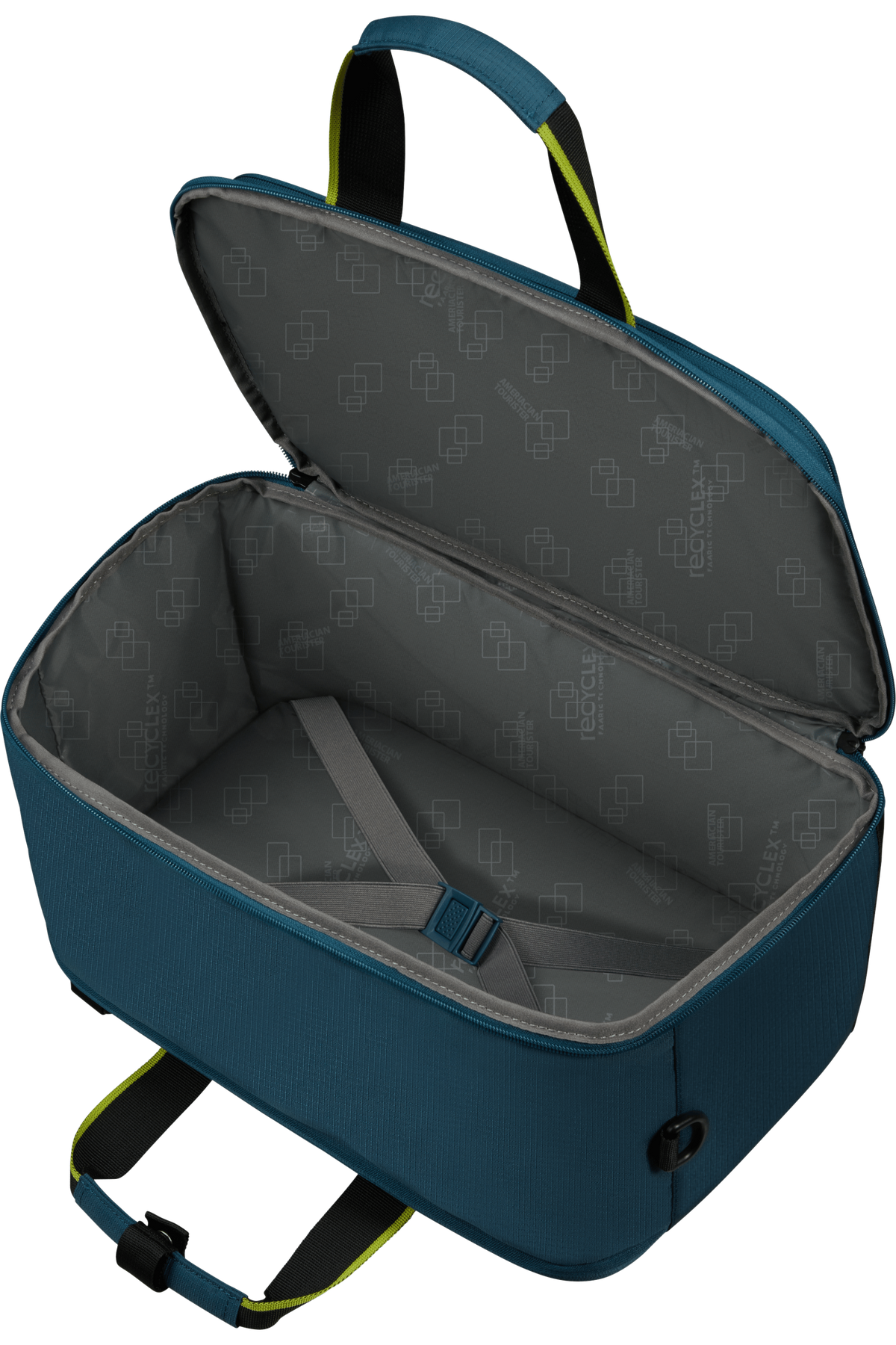 American Tourister Borsa Zaino Nylon Blu Petrolio