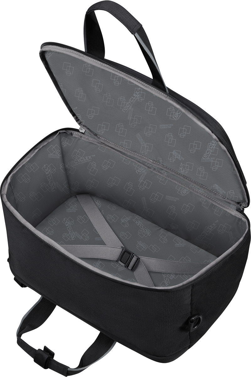 American Tourister Borsa Zaino Nylon Nero