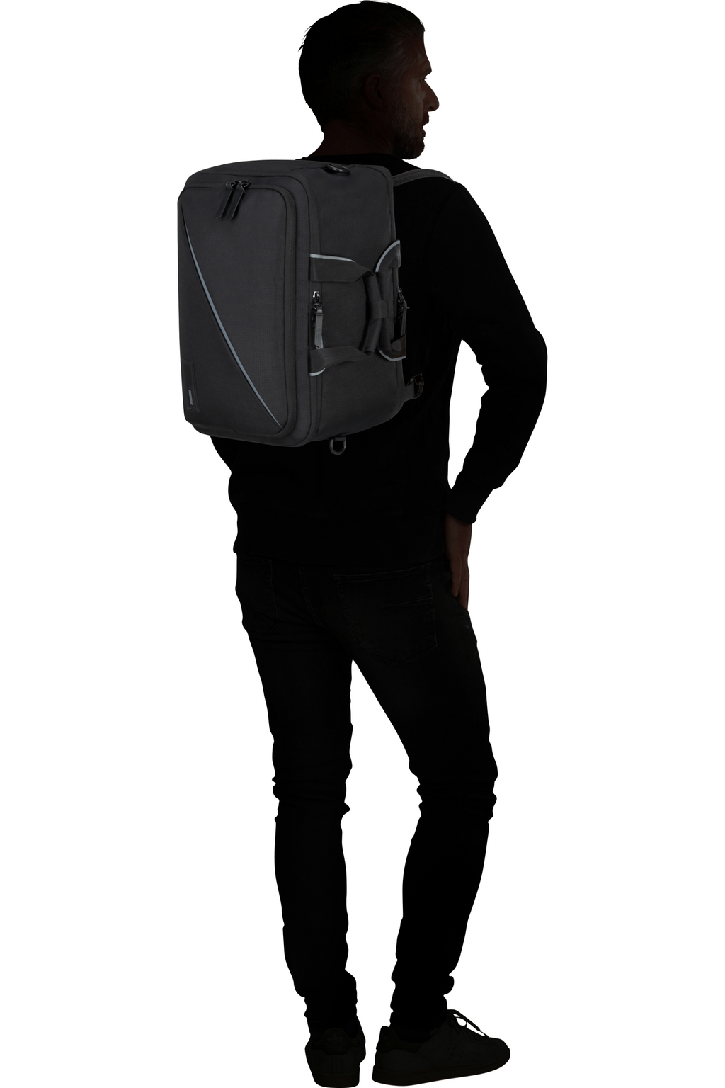 American Tourister Borsa Zaino Nylon Nero