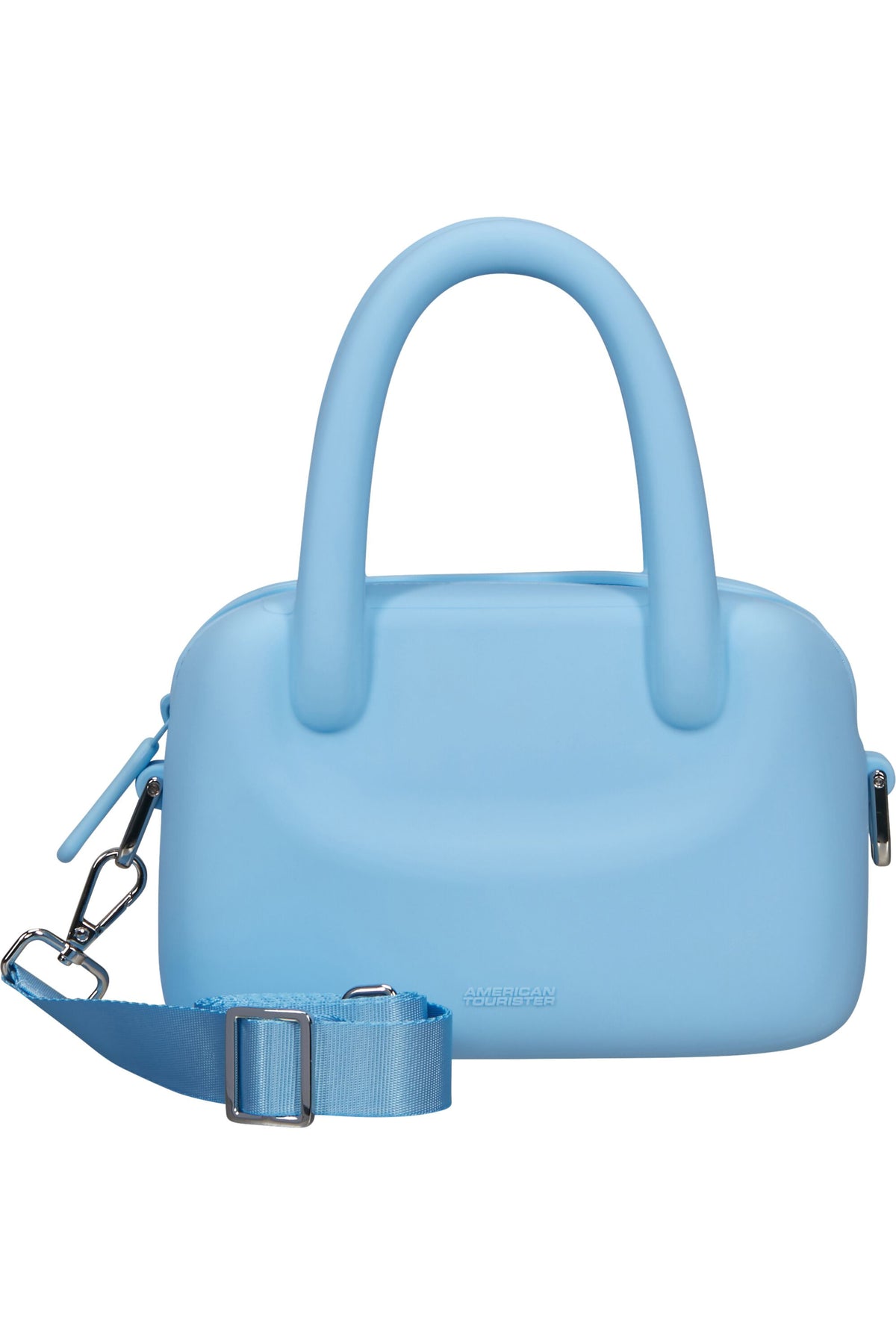 American Tourister Jellypop Borsa Piccola Silicone Azzurro
