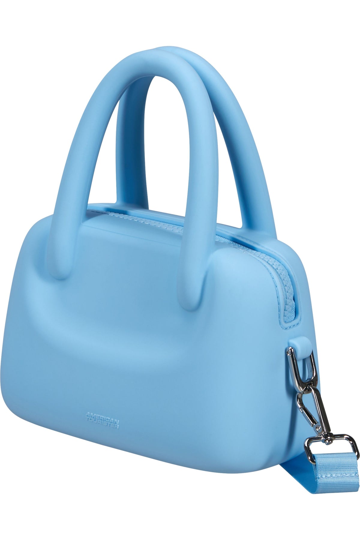 American Tourister Jellypop Borsa Piccola Silicone Azzurro