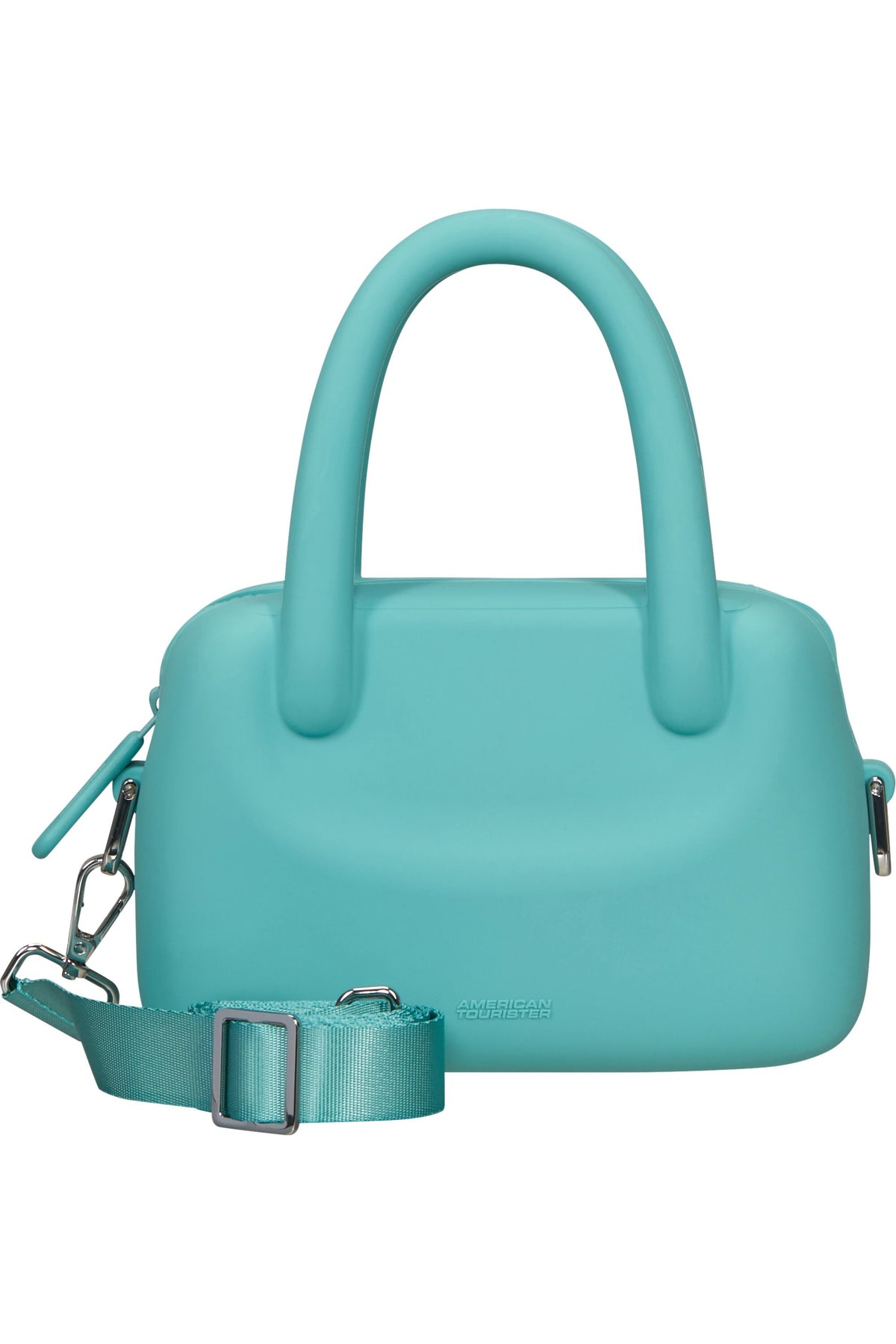 American Tourister Jellypop Borsa Piccola Silicone Verde Acqua
