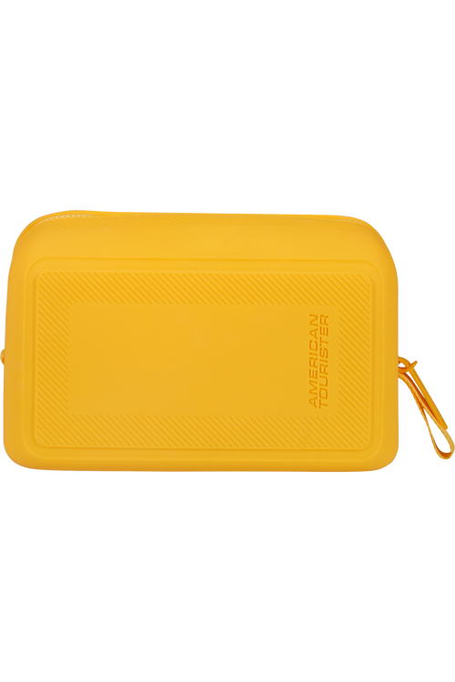 American Tourister Pochette Portatutto Unisex Silicone Giallo Ocra