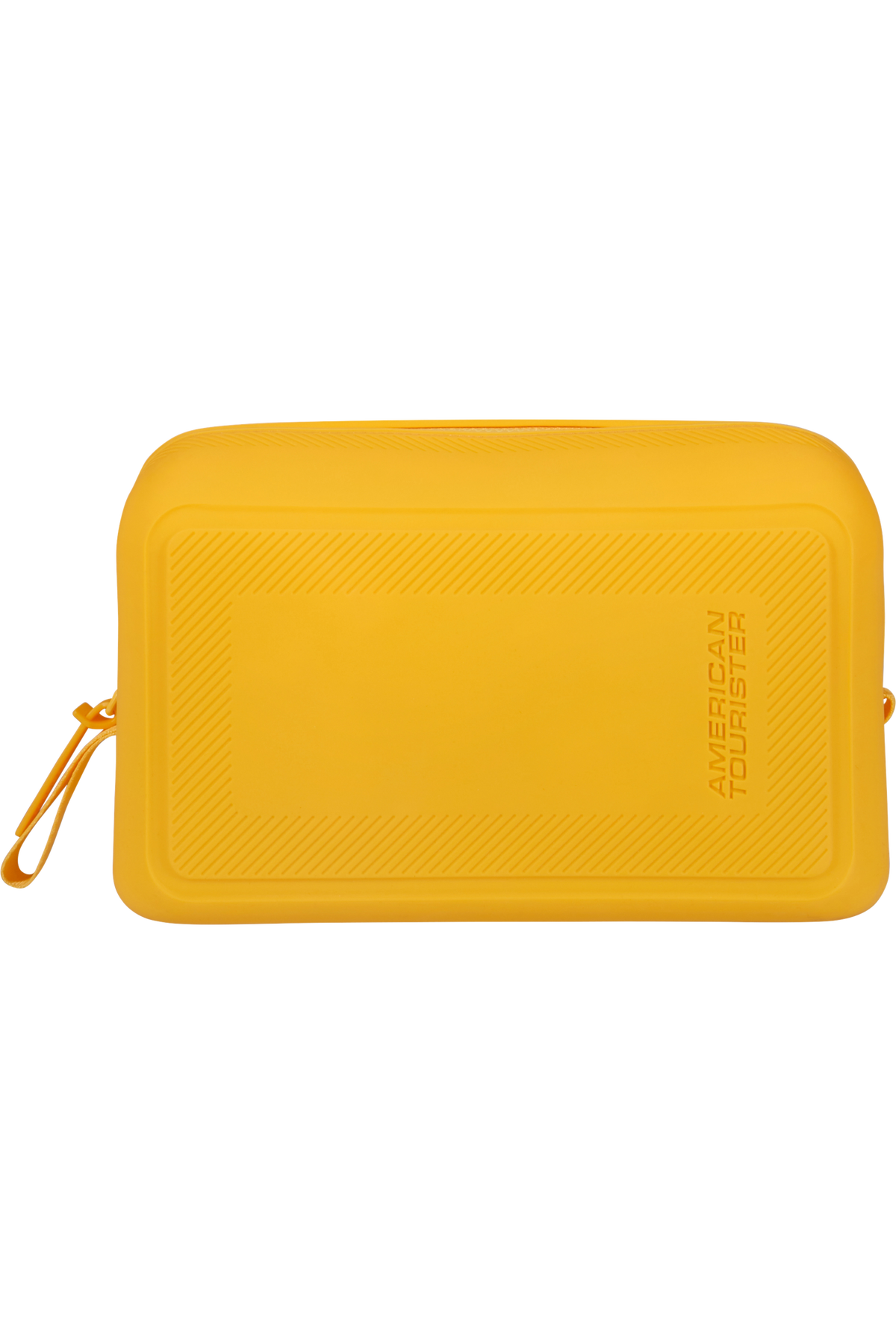 American Tourister Pochette Portatutto Unisex Silicone Giallo Ocra