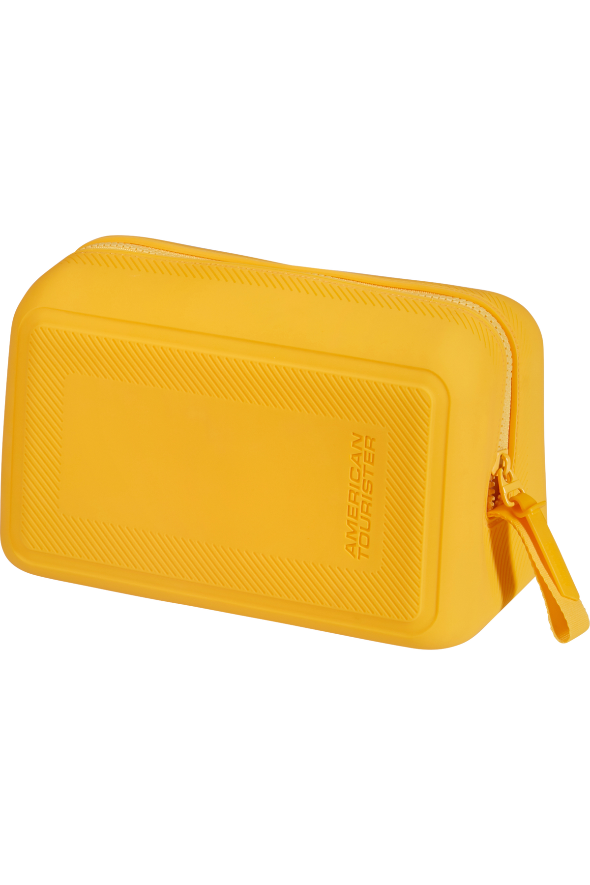 American Tourister Pochette Portatutto Unisex Silicone Giallo Ocra