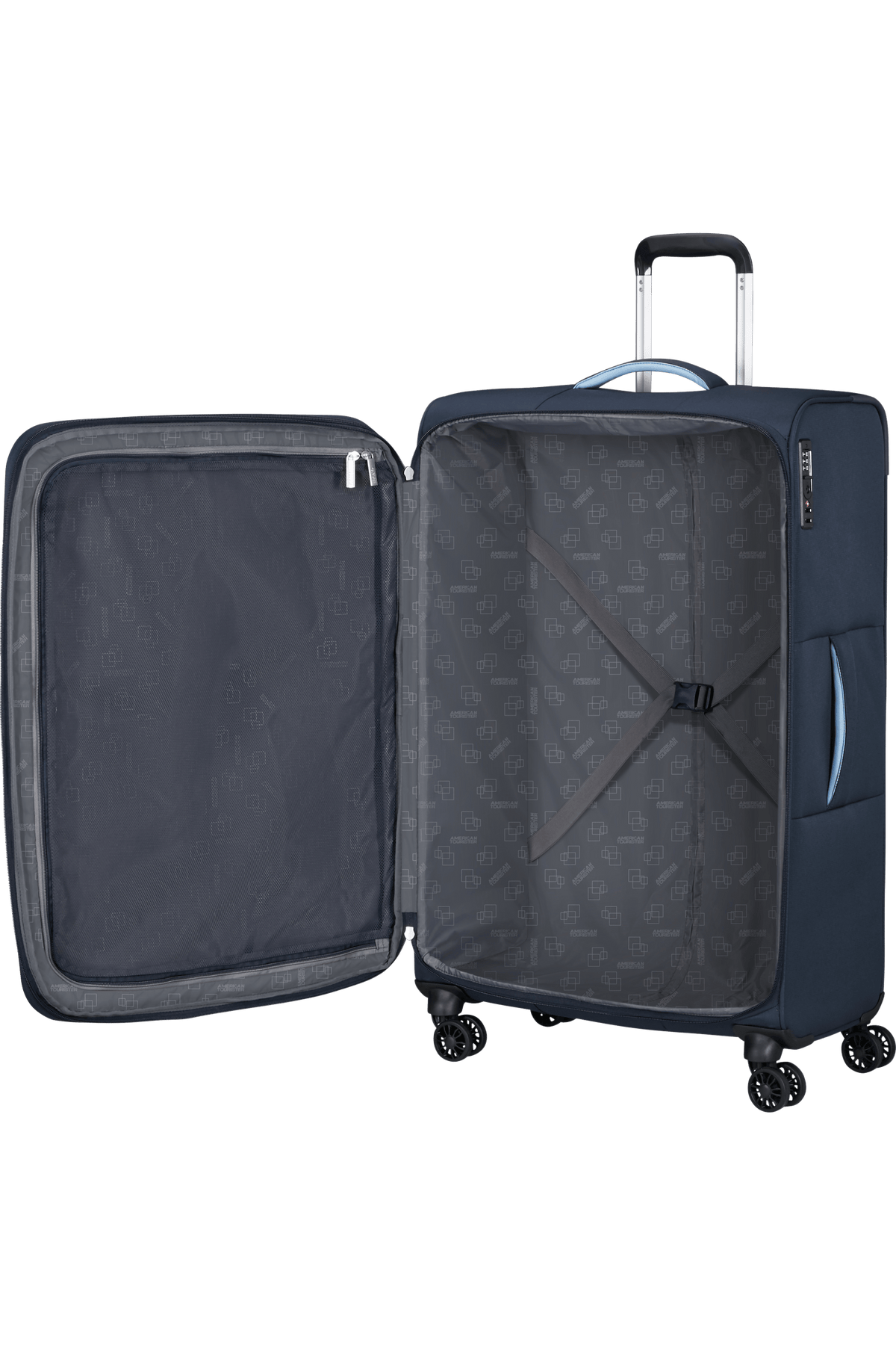 American Tourister Trolley Cloudrider L 78cm Blu