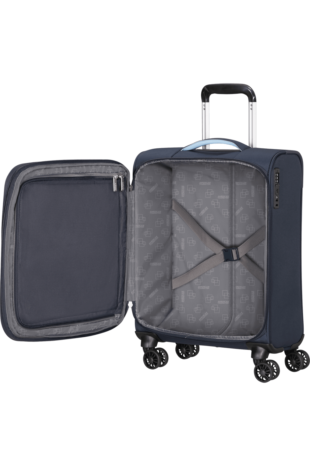 American Tourister Trolley Cloudrider S 55cm Blu