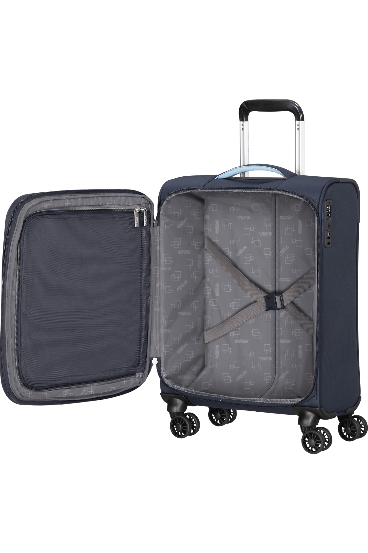 American Tourister Trolley Cloudrider S 55cm Blu