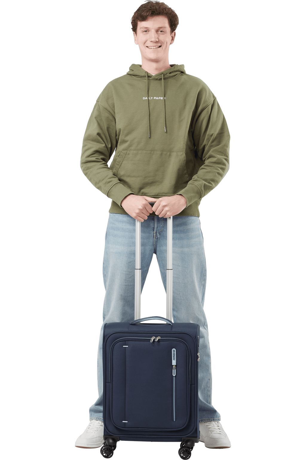 American Tourister Trolley Cloudrider S 55cm Blu
