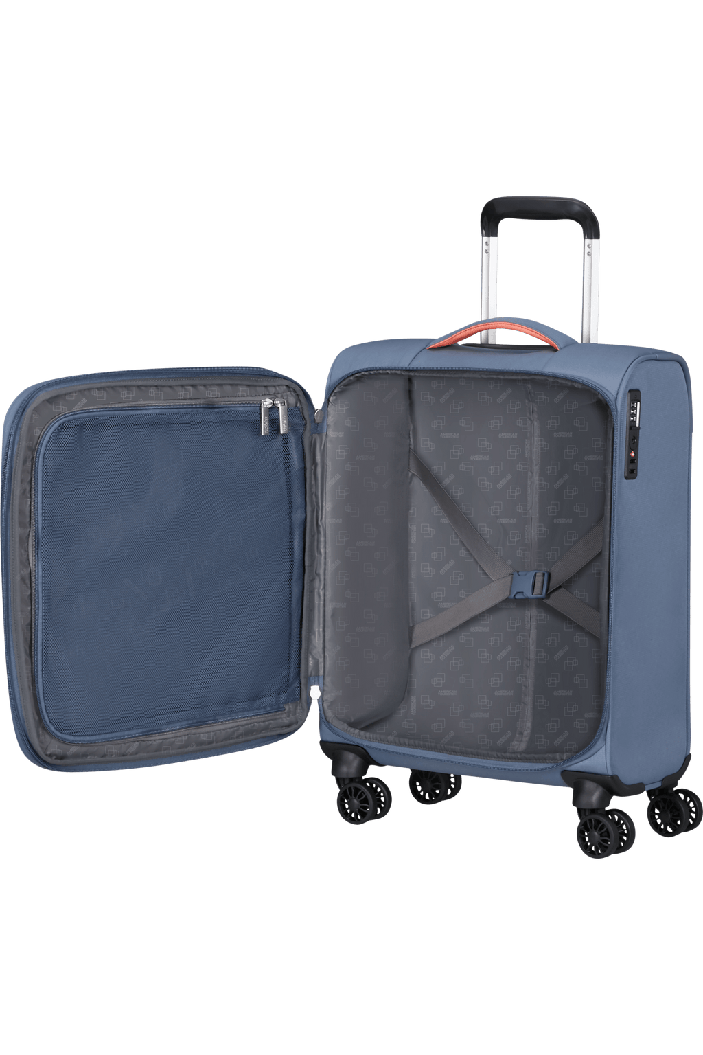 American Tourister Trolley Cloudrider S 55cm Stone Blu