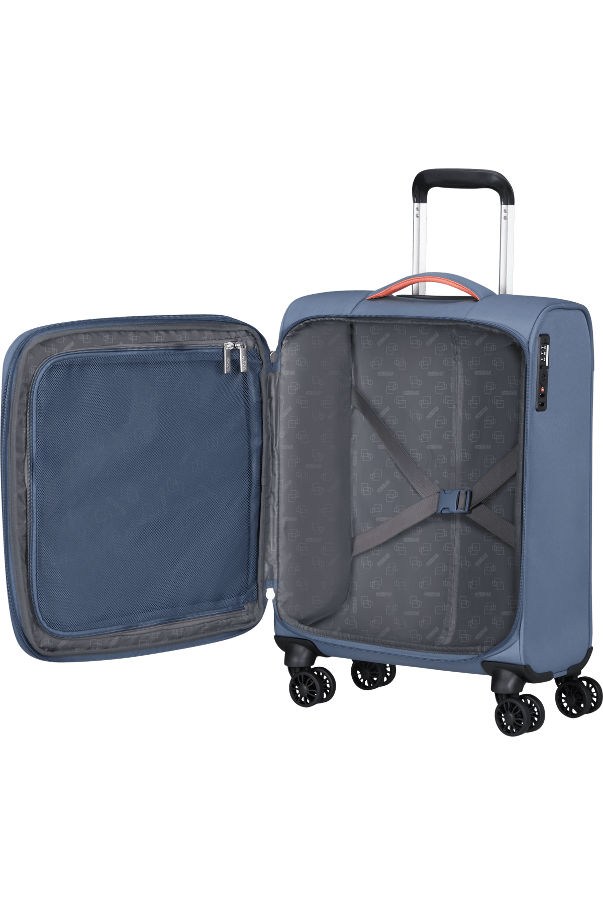 American Tourister Trolley Cloudrider S 55cm Stone Blu