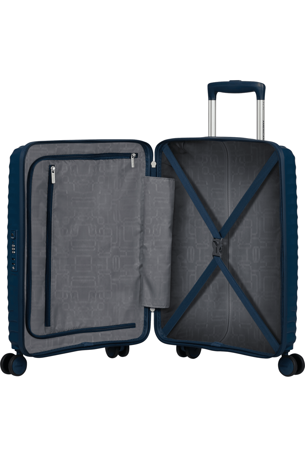 American Tourister Trolley Diablast 55cm Darkwave Blue