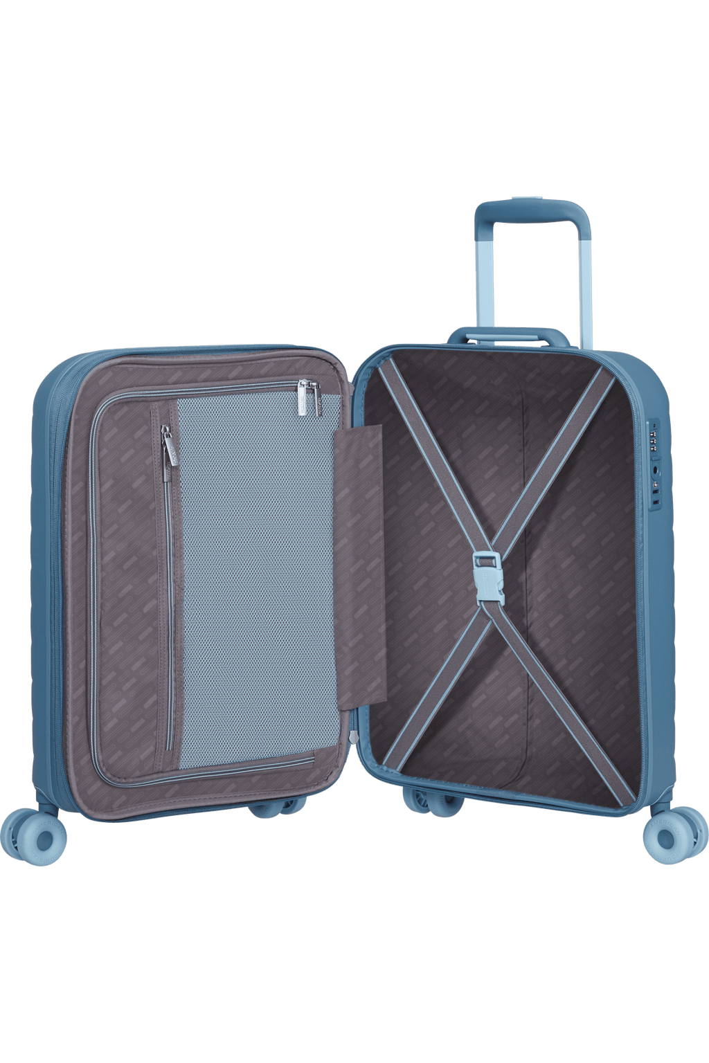 American Tourister Trolley Neovibe 55cm Steel Blue