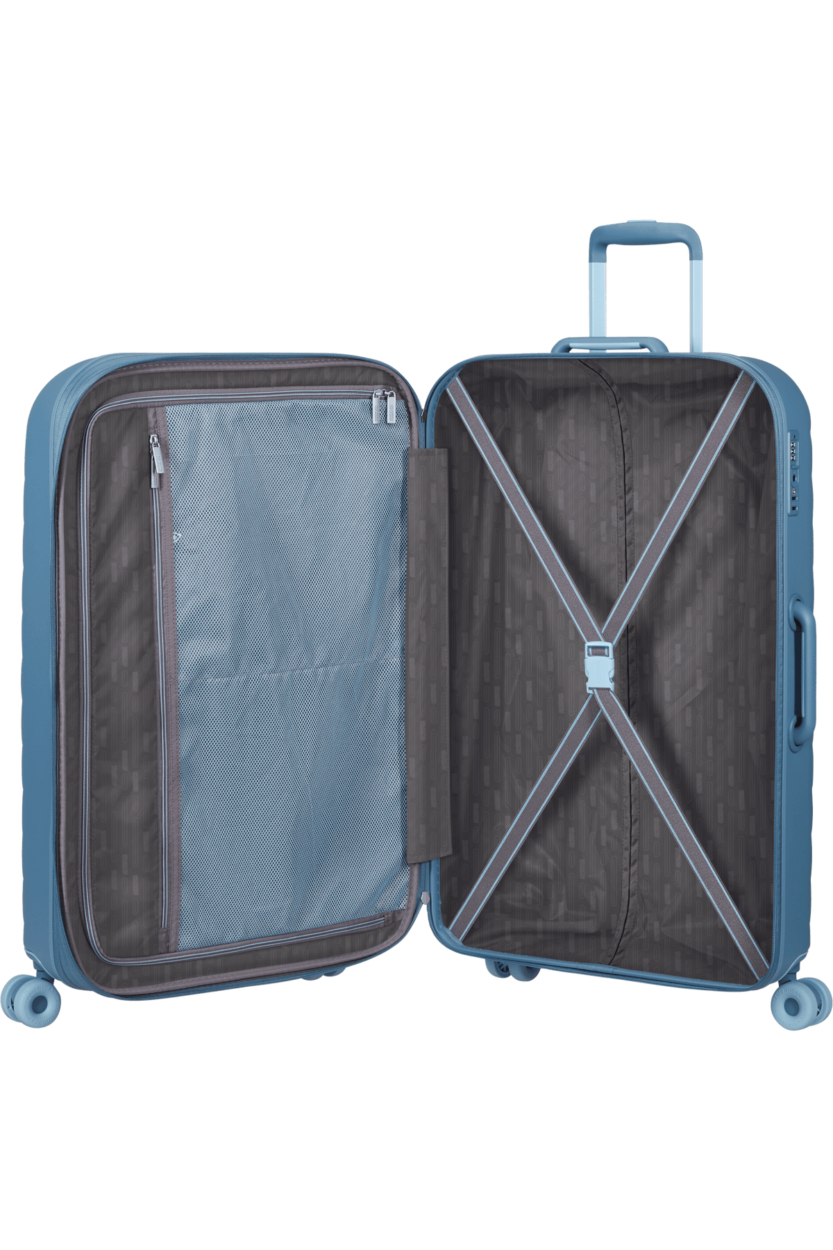 American Tourister Trolley Neovibe 78cm Steel Blue