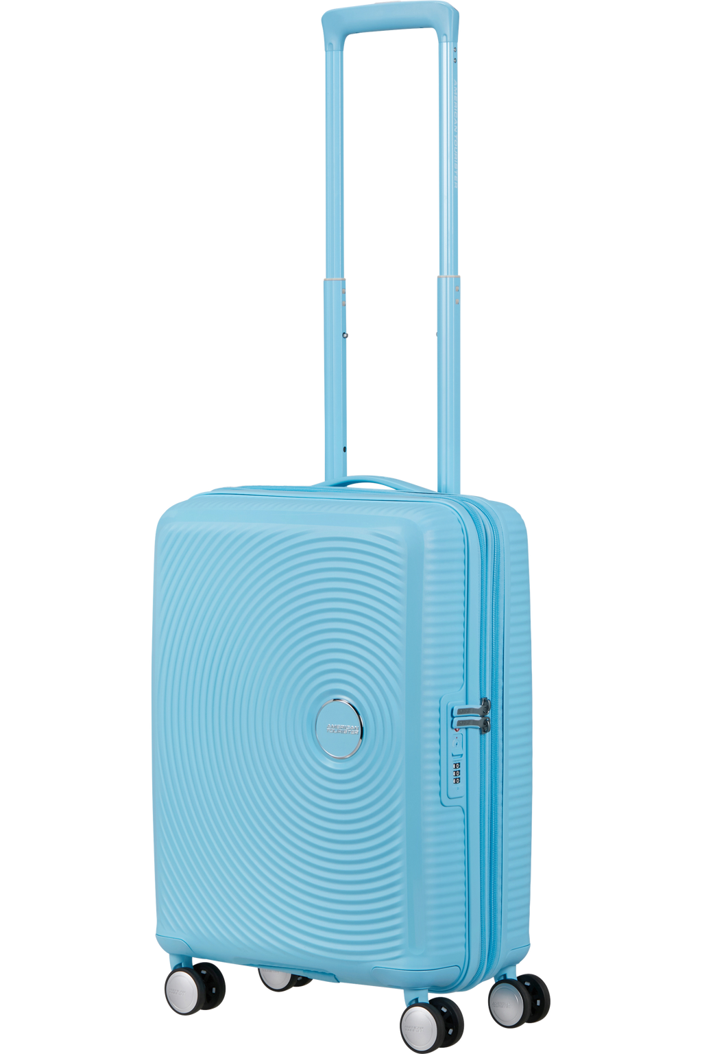 American Tourister Trolley Soundbox 55cm Azzurro