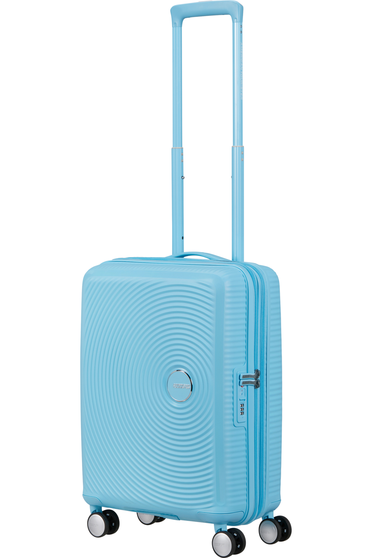American Tourister Trolley Soundbox 55cm Azzurro