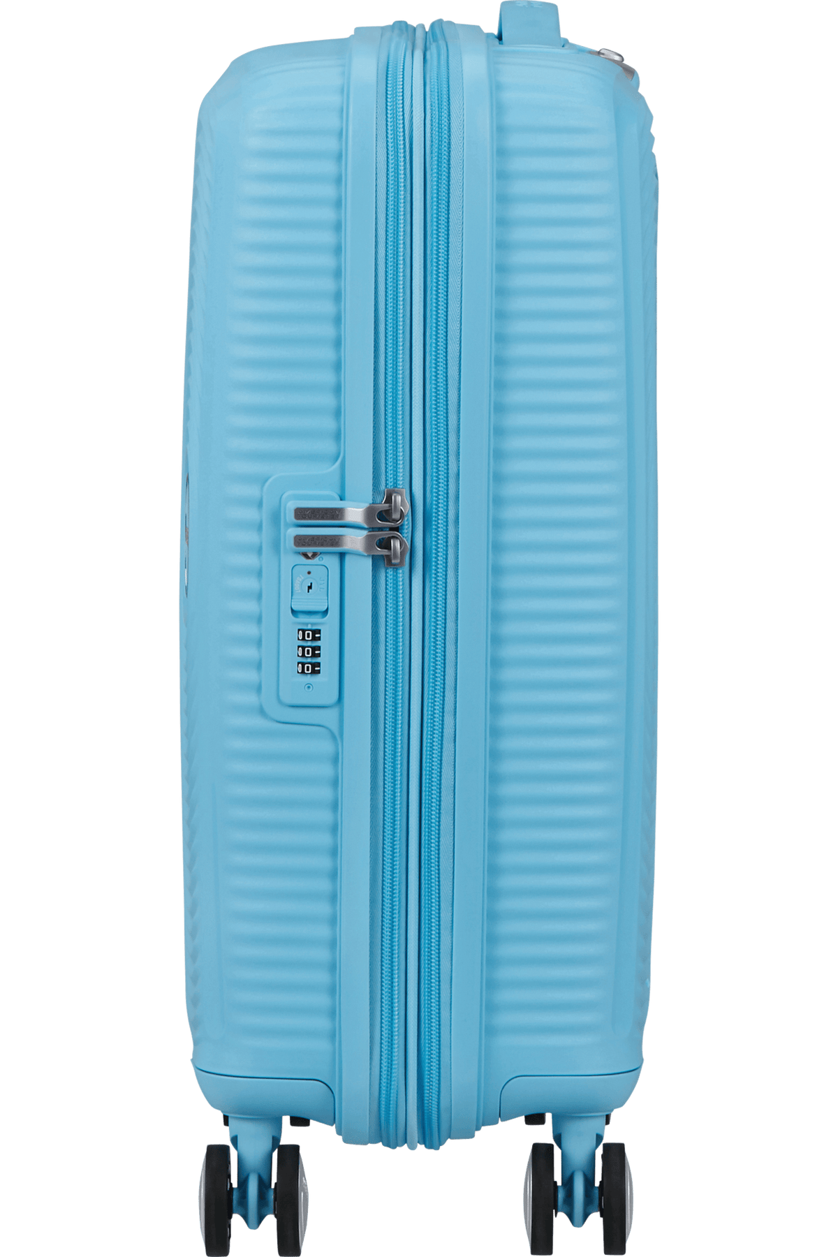 American Tourister Trolley Soundbox 55cm Azzurro